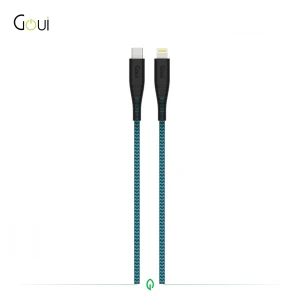 Goui Flex Câble iPhone Porte-Clés Lightning vers Type-C (3 m)